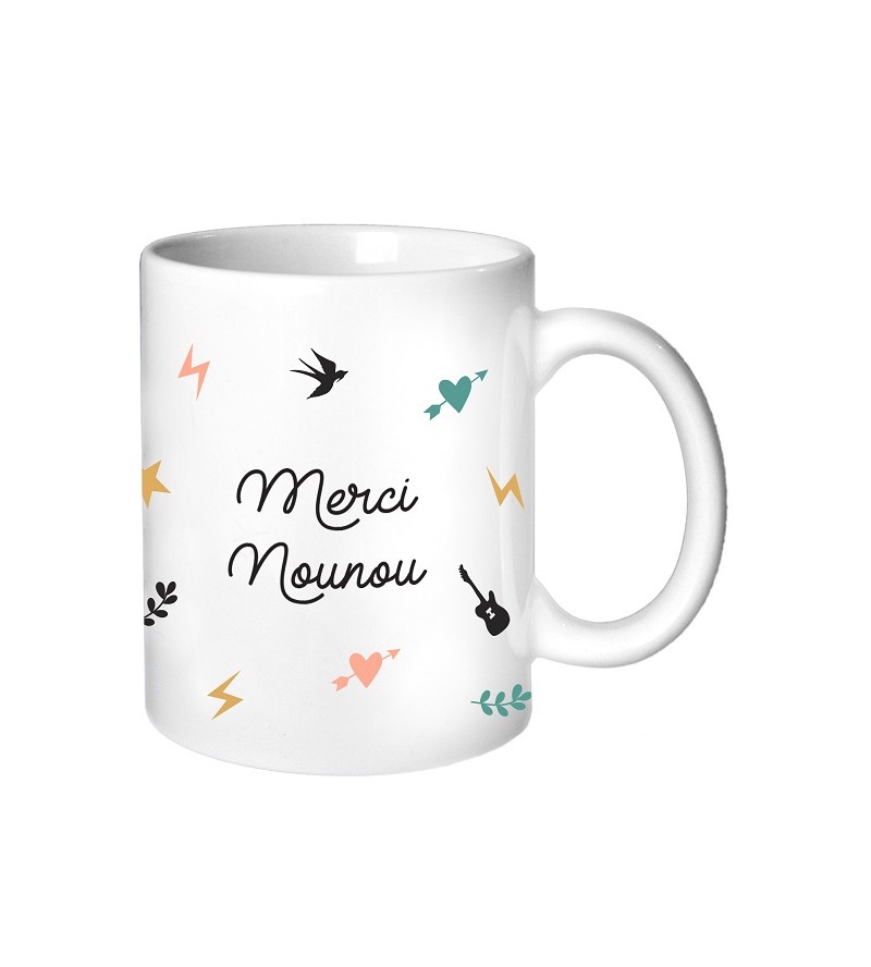 Mug Nounou personnalisé - La petite boutique à Clic
