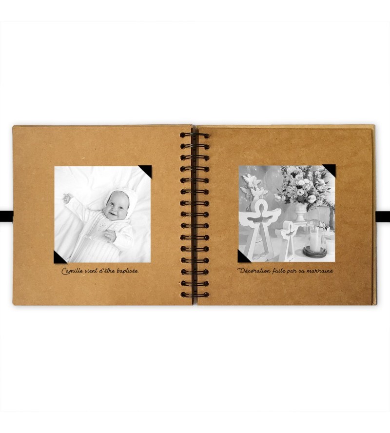 Livre Pour Bébé Pour Enfant. Artisanal. Scrapbooking. Album Photo