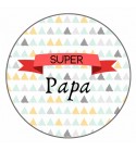 Badge "Super Papa"