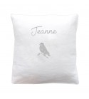 Coussin "Flamant rose" - Personnalisable