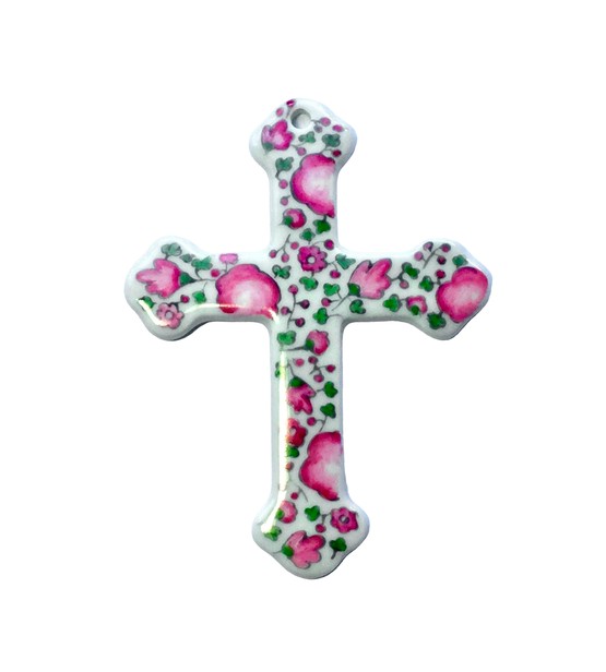 Ma jolie croix !  - (Porcelaine / 2 Coloris)