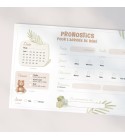 "C'est parti pour les pronos!" - Cartes de prédilections pour une naissance