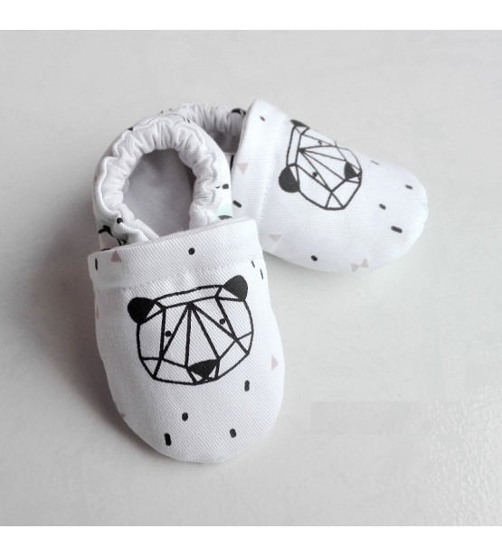 Chaussons "Ours graphique"