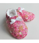 Chaussons "Lily fraise"