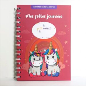Carnet de liaison "Mes folles journées"