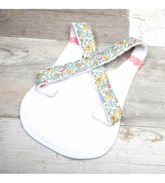 Bavoir pour bébé liberty avec dos croisé - 2 modèles – Image 3