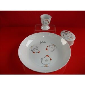 Coffret cadeau Trois p'tites poules personnalisable
