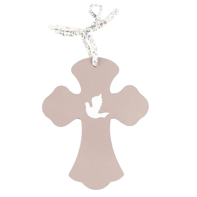 Croix de baptême ou communion personnalisée - 6 coloris – Image 8