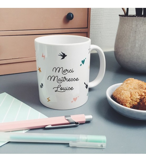 Tasse maîtresse personnalisée