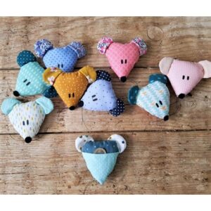 La Petite Souris porte dent et porte pièce - 4 coloris