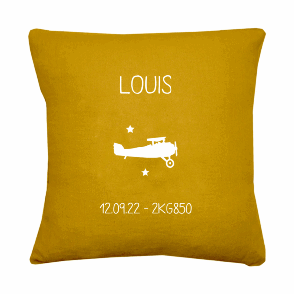 Coussin bébé personnalisé pour faire de doux rêves  - 8 coloris – Image 5