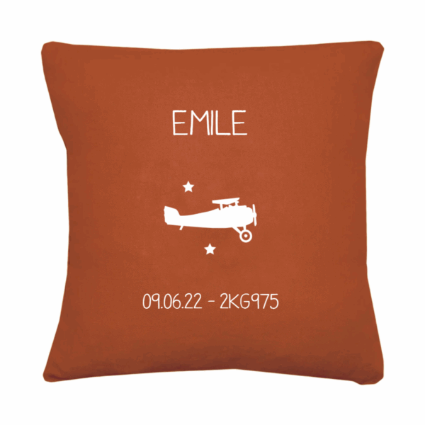 Coussin bébé personnalisé pour faire de doux rêves  - 8 coloris – Image 4