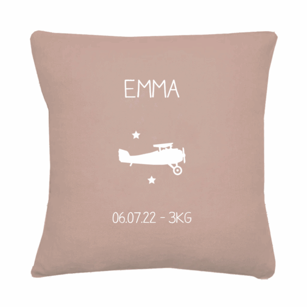 Coussin bébé personnalisé pour faire de doux rêves  - 8 coloris – Image 2