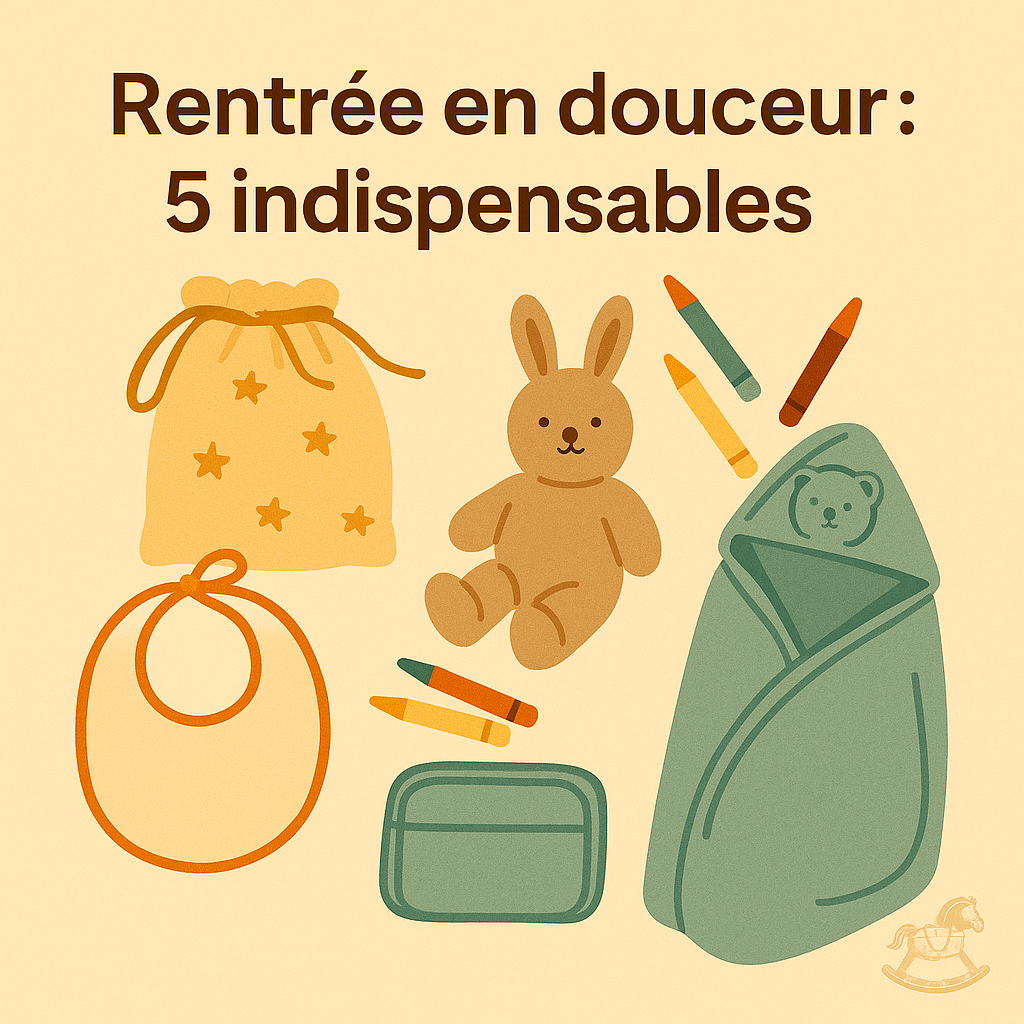 🎒 Rentrée en douceur : 5 indispensables pour bien organiser les affaires de Bébé