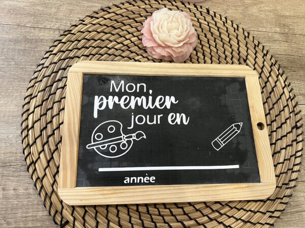 Ardoise rentrée scolaire magique - 2 modèles