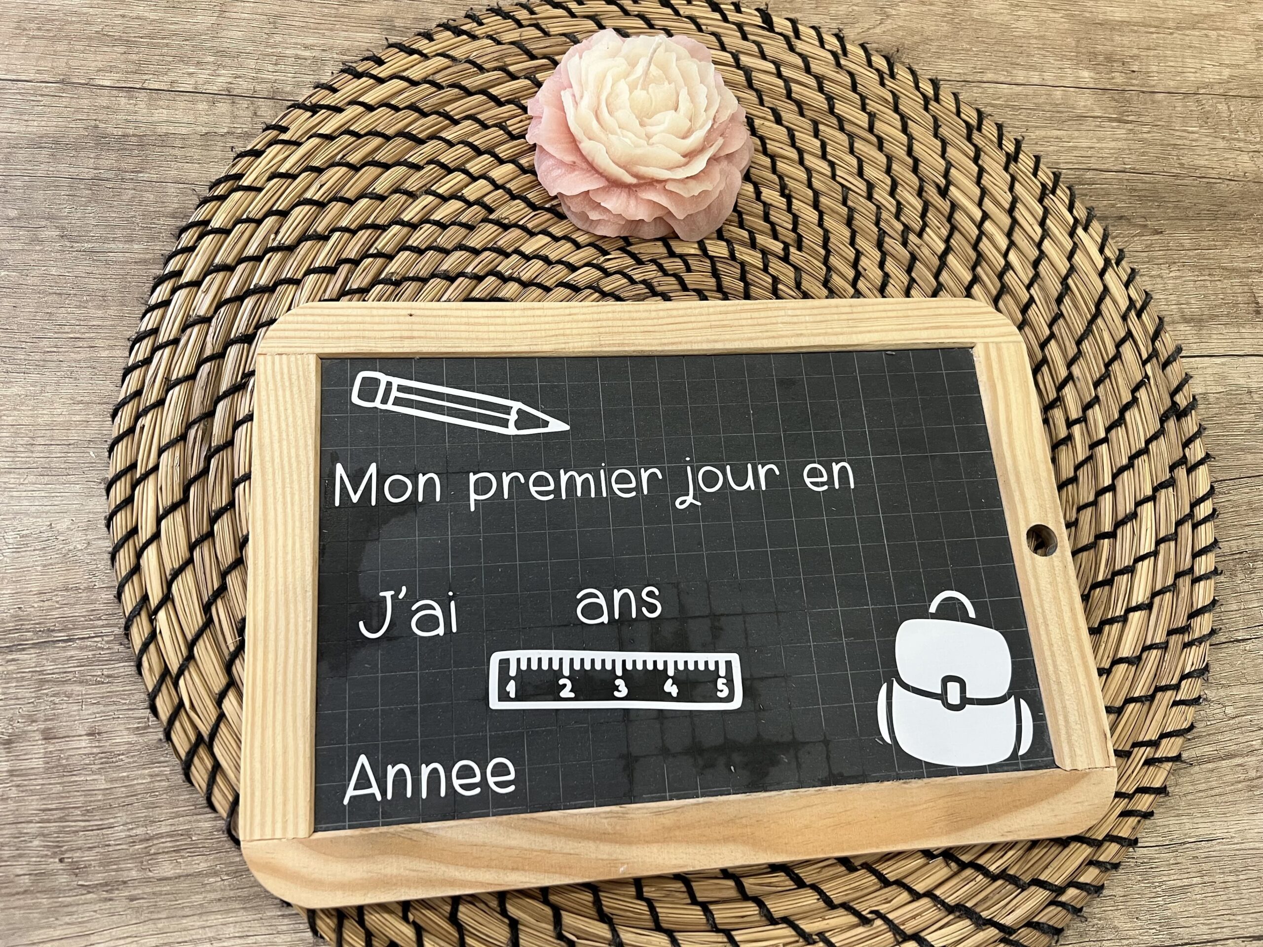 Ardoise rentrée scolaire magique - 2 modèles – Image 2