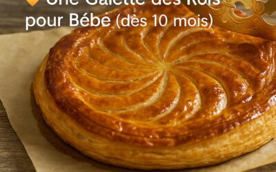 👑 Galette des Rois Bébé (dès 10 Mois) : Une Recette Saine et Festive