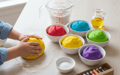 DIY : Pâte à modeler COMESTIBLE ! Une recette simple, saine et amusante 🎉