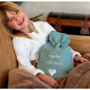 Bouillotte Tendresse personnalisable - 6 coloris