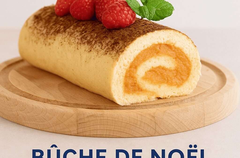 Bûche de Noël pour Bébé : la recette légère et festive dès 12 mois
