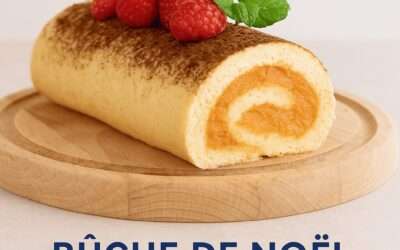 Bûche de Noël pour Bébé : la recette légère et festive dès 12 mois