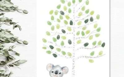 DIY Émotion : Créez l’Arbre à Empreintes Bébé