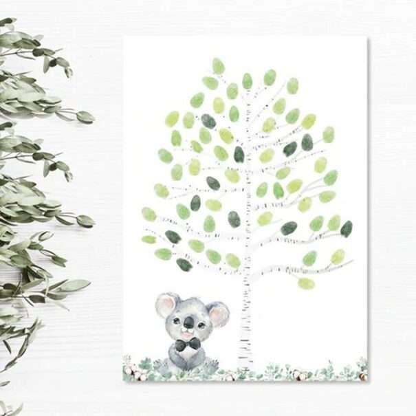 DIY Émotion : Créez l’Arbre à Empreintes Bébé