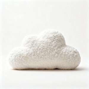 Coussin nuage pour la chambre de bébé