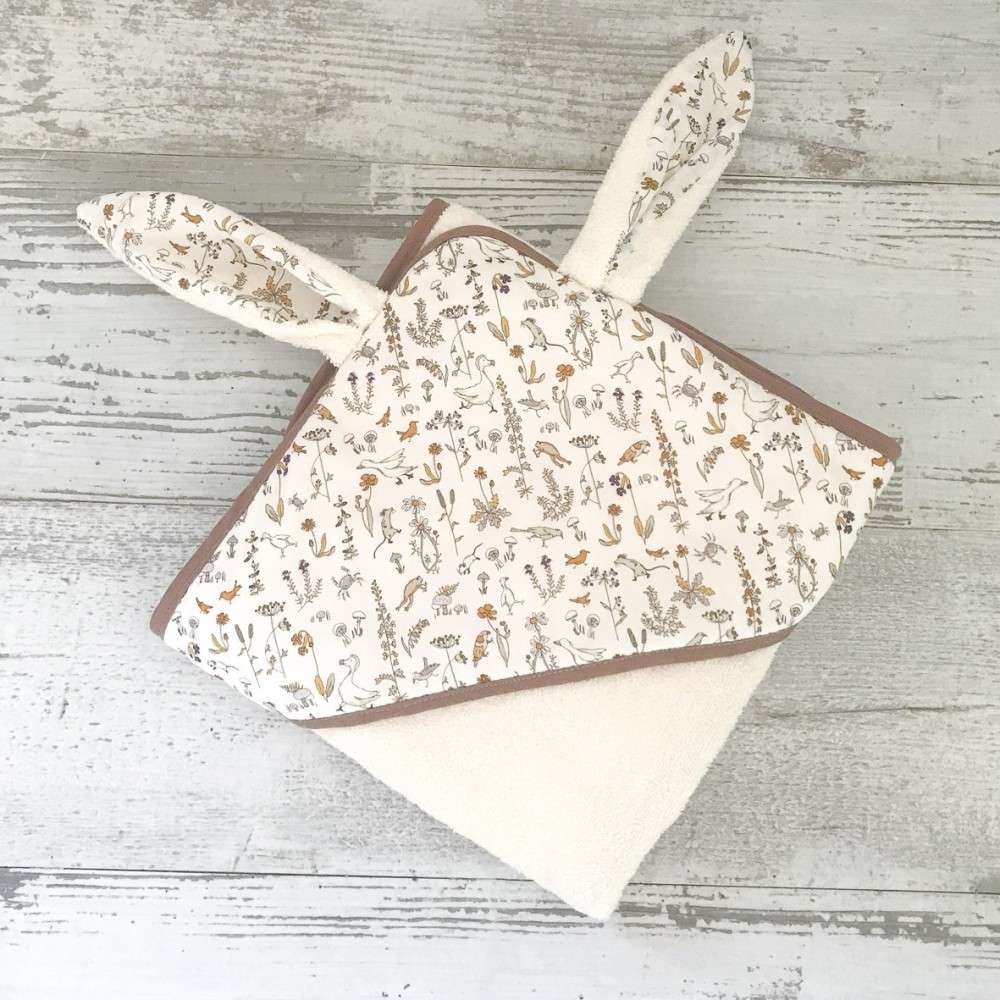 Cape de bain personnalisable "Automne" – 2 tailles au choix