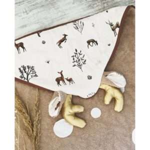 Cape de bain personnalisable "Petit renne" – 2 tailles au choix