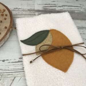 Carnet de santé personnalisable "Citron"