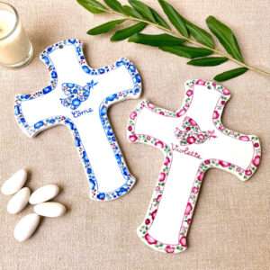 Grande Croix personnalisée Liberty - 2 coloris