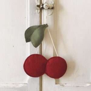 Décoration à suspendre personnalisable Cerises