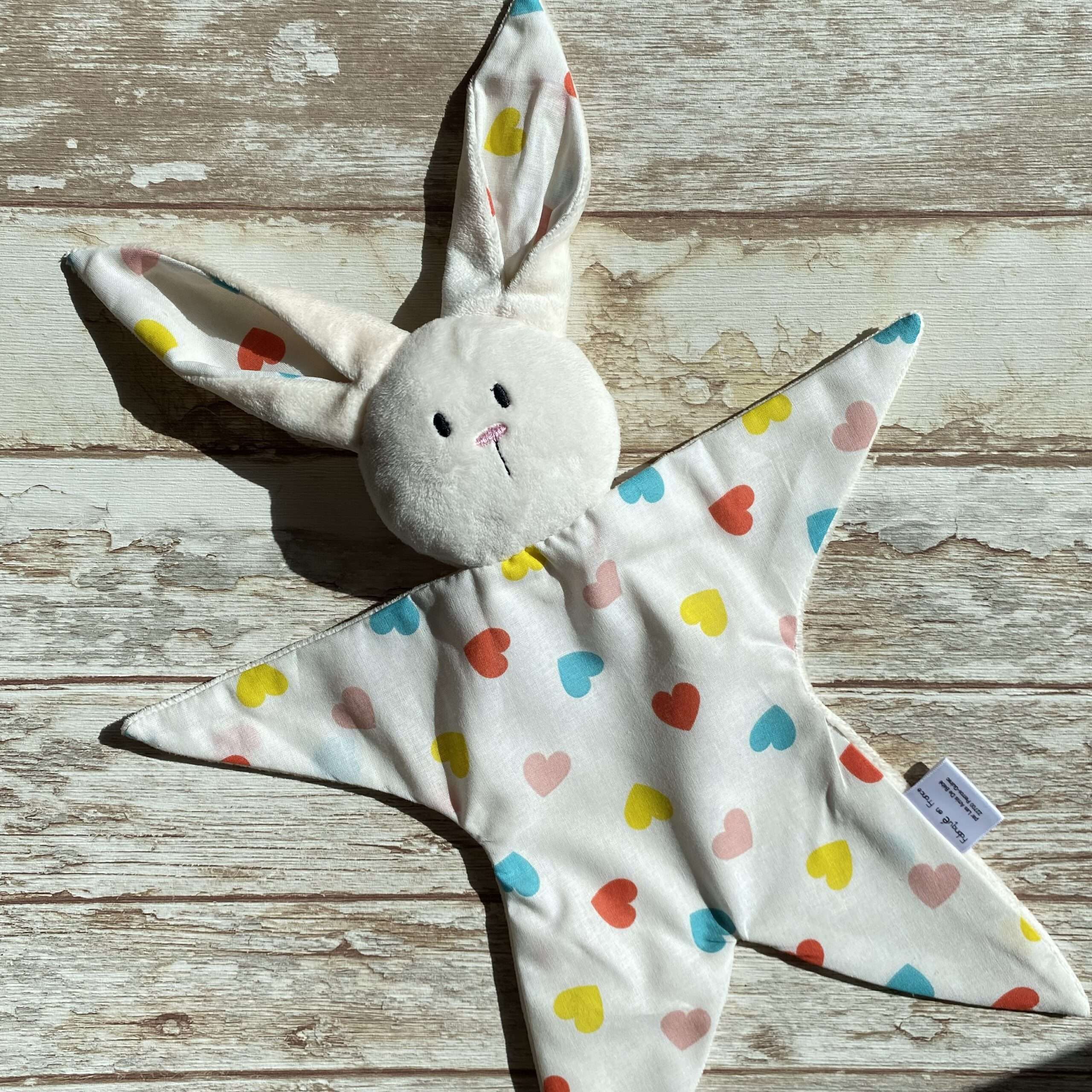 Doudou personnalisé - Lapin