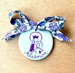 Médaillon personnalisé "Sainte Vierge" - 4 coloris – Image 5