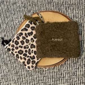 Petite pochette personnalisée Kaki