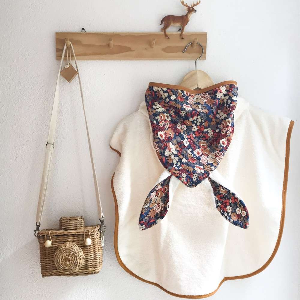 Poncho de bain personnalisable "liberty" - 3 tailles