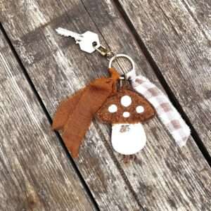 Porte-clés personnalisé Champignon