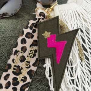 Porte-clés personnalisé Éclair