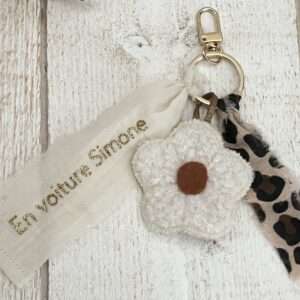 Porte-clés personnalisé Pâquerette