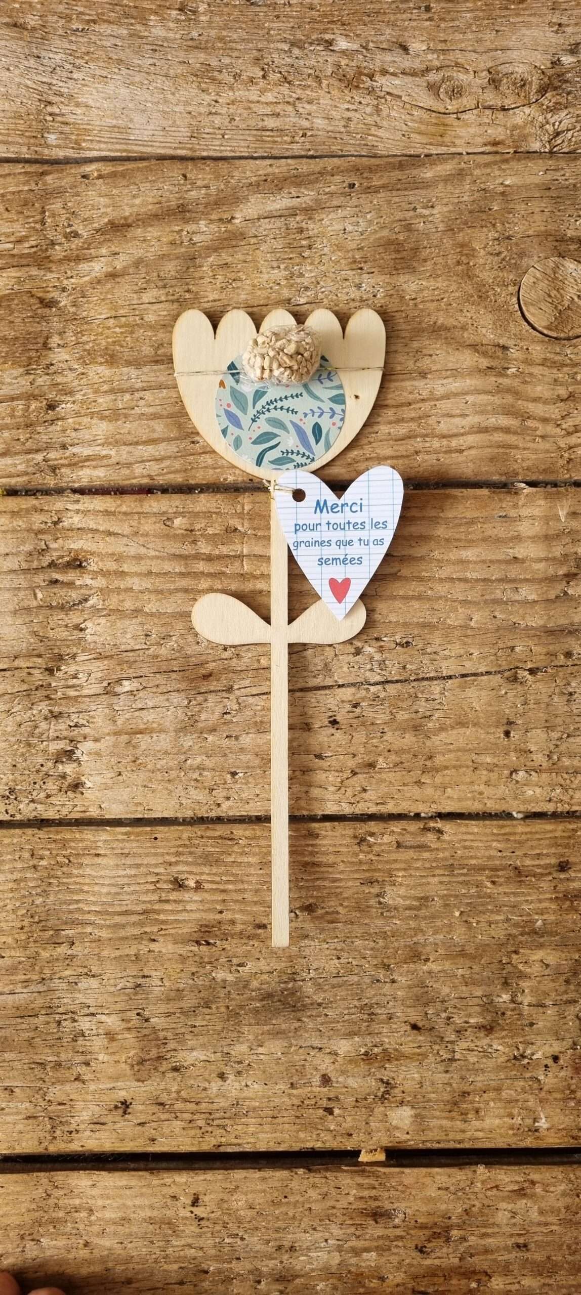 Cadeau maitresse - fleurs et graines à planter - 6 modèles – Image 2
