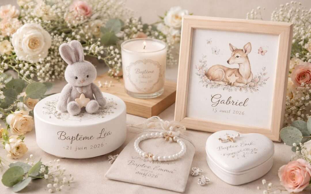 Idée cadeau baptême 2026 : le guide complet pour un cadeau personnalisé et inoubliable
