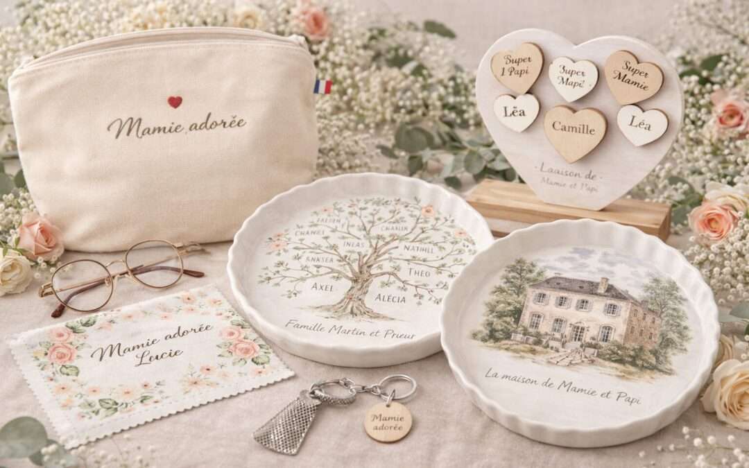 Idée cadeau fête des grands-mères : 6 créations originales, made in France et artisanales