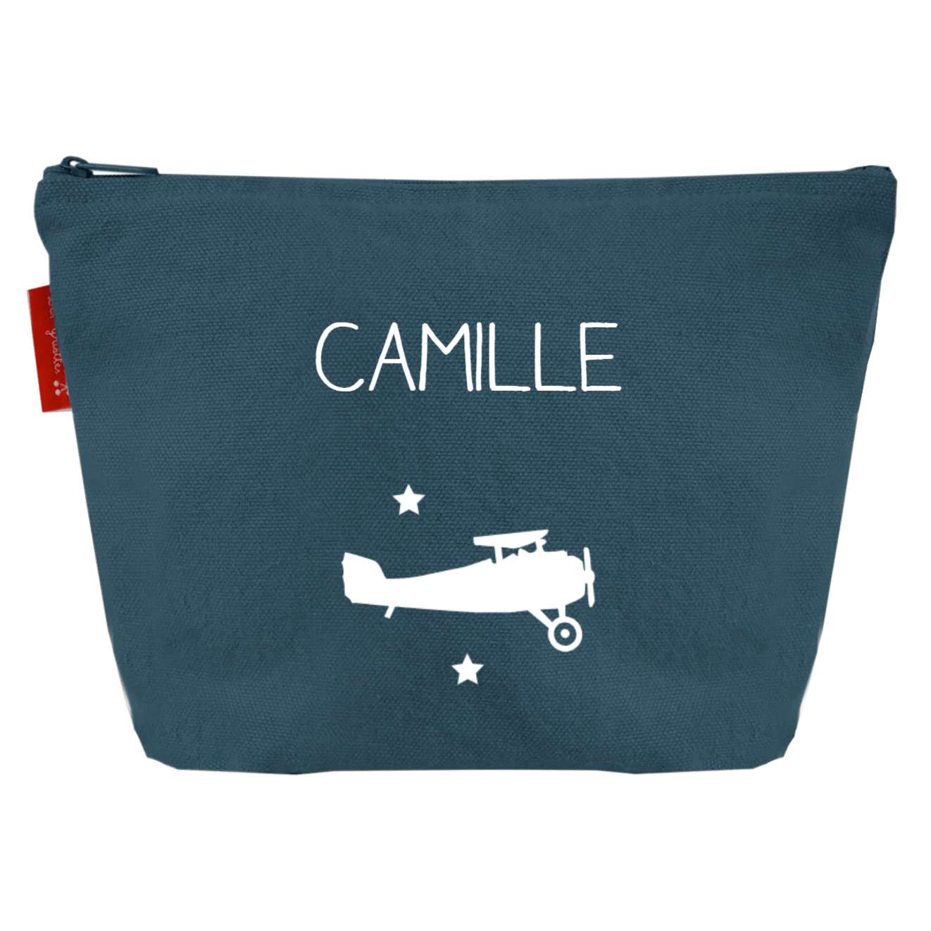 Trousse de toilette enfant personnalisée 100% coton - 7 coloris – Image 6