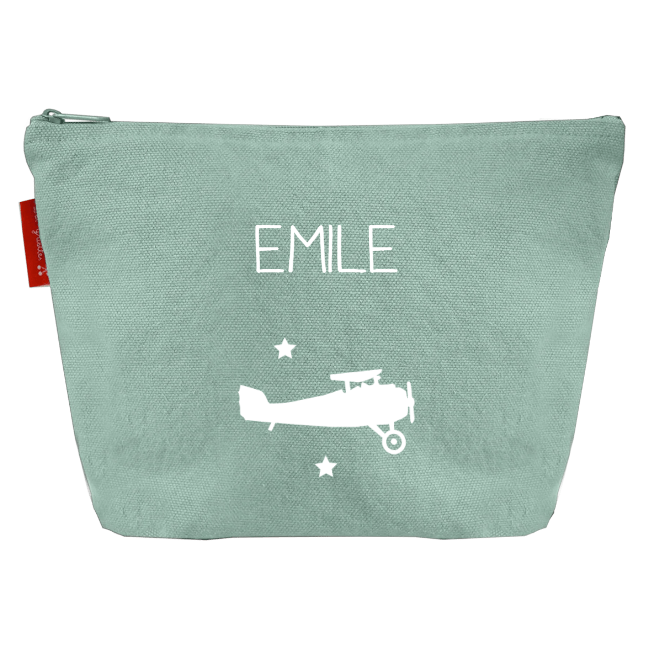 Trousse de toilette enfant personnalisée 100% coton - 7 coloris – Image 2