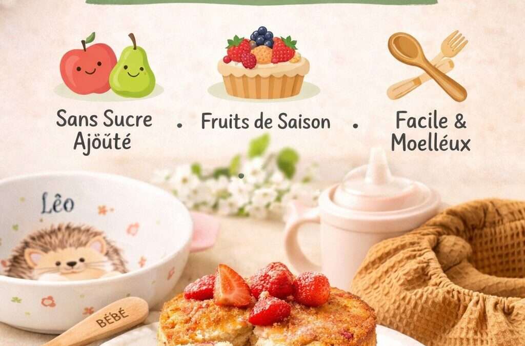 Recette de gâteau de printemps pour bébé (dès 6 mois)