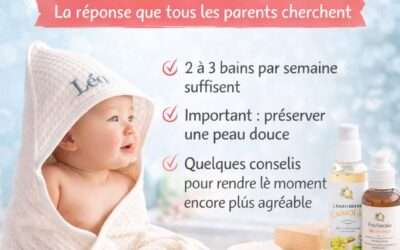 Faut-il laver bébé tous les jours ? La réponse que tous les parents cherchent