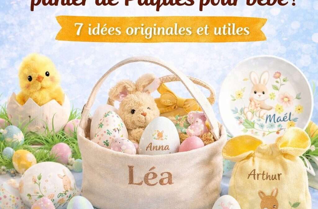 Que mettre dans un panier de Pâques bébé ? 7 idées originales et utiles