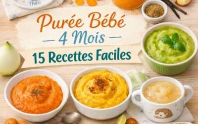 Purée bébé 4 mois : 15 recettes faciles