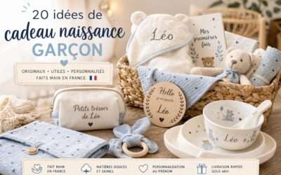 Un cadeau naissance garçon doux pour des souvenirs précieux